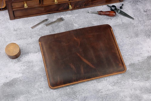 Hand stitched genuine leather - hand,